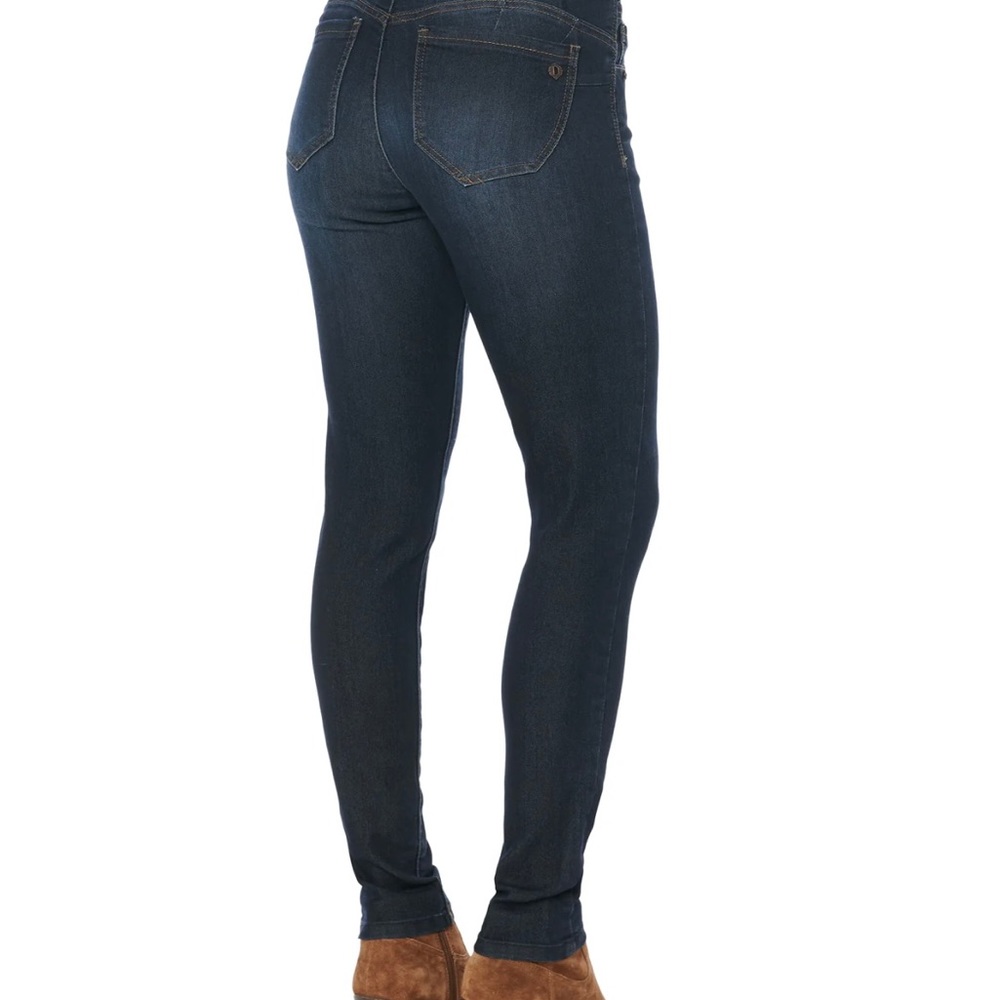 NWT Democracy Dark Indigo "Ab"solution Booty Lift Jegging